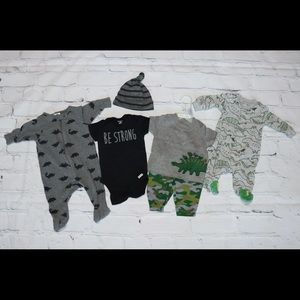 Baby Boy Dinosaur Set